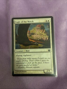 Eagle of the Watch Magic: The Gathering Card — White Creature Bird